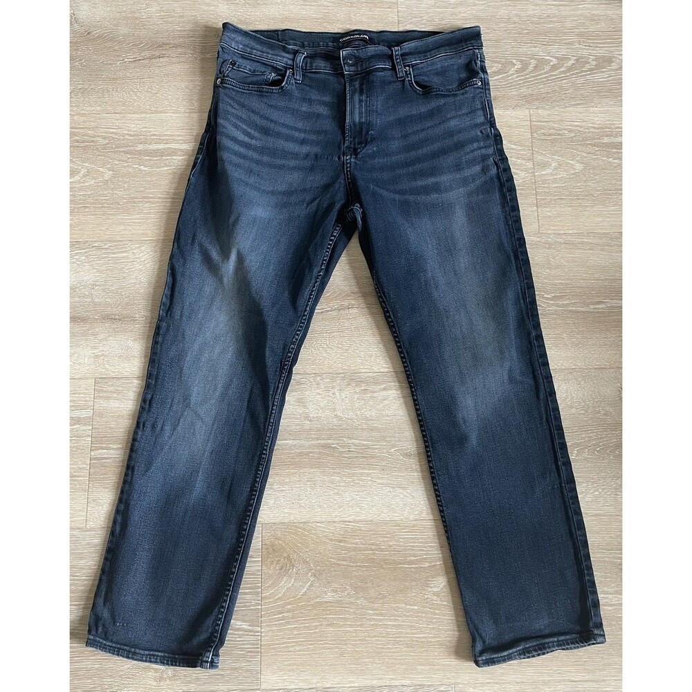 Calvin Klein Jeans, Men’s, Straight Leg, Blue, CKJ035, Size 34W 30L